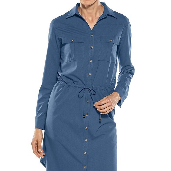 Coolibro Travel Shirt Dress - Picture 2 of 2